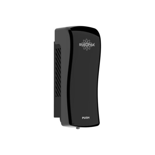 Rulopak Doldurmalı Manuel 1000 ml Siyah Sıvı Sabun Dispenseri