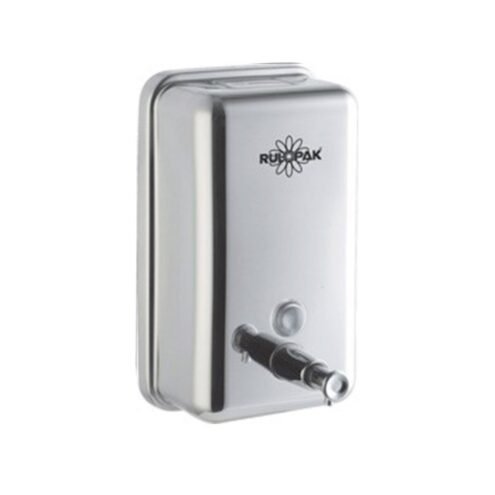 Rulopak Parlak 304 Kalite Paslanmaz Dikey Sıvı Sabun Dispenseri