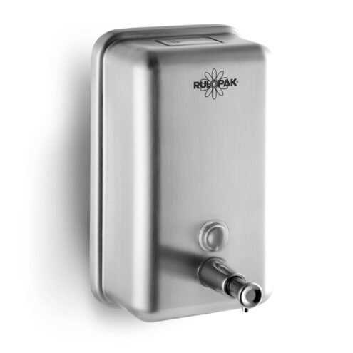 Rulopak Mat 304 Kalite Paslanmaz Dikey Sıvı Sabun Dispenseri