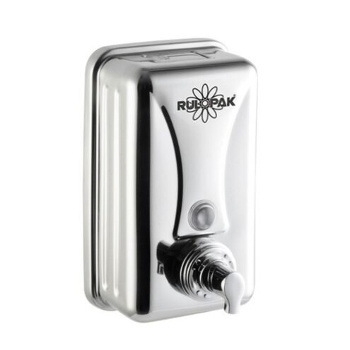 Rulopak 1000 ml Parlak 304 Kalite Paslanmaz Sıvı Sabunluk