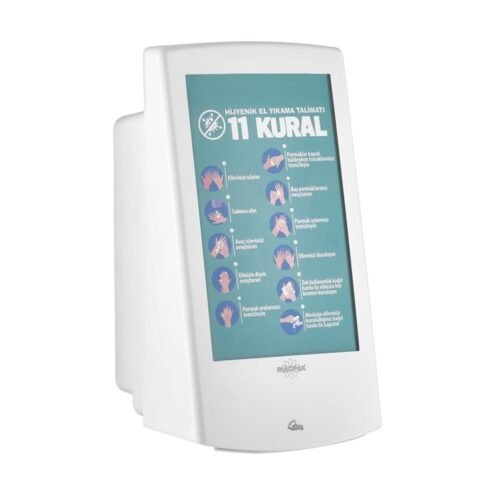 Rulopak Reklamlı Beyaz Köpük Dispenseri