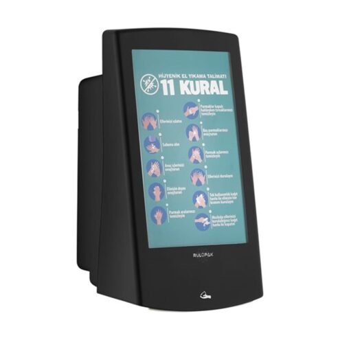 Rulopak Reklamlı Siyah Köpük Dispenseri