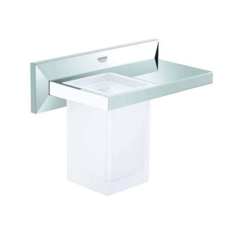 Grohe Allure Brilliant Krom Raf ve Fırçalık