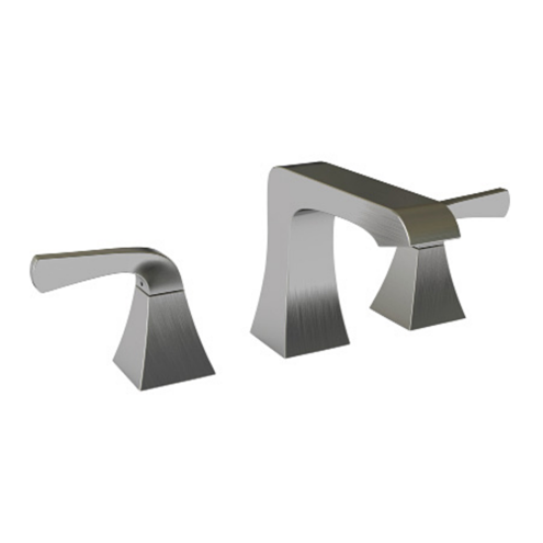 Kale Karina Fırçalanmış Nikel 3 Delikli Lavabo Bataryası