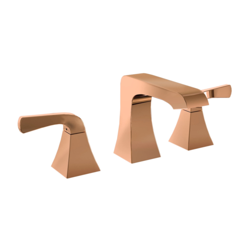 Kale Karina Rose Gold 3 Delikli Lavabo Bataryası