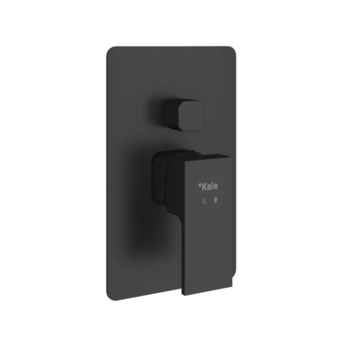 Kale Arris Mat Siyah Ankastre Banyo Bataryası