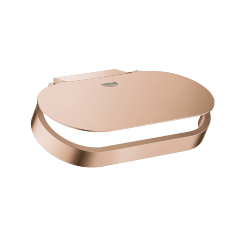 Grohe Selection Brushed Warm Sunset Kapaklı Tuvalet Kağıtlığı