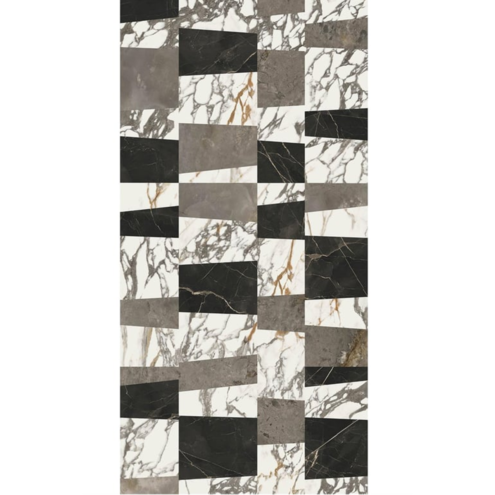 Kütahya Seramik Espadon 120x240 cm Kristal Dekor Rektifiye Parlak Nano