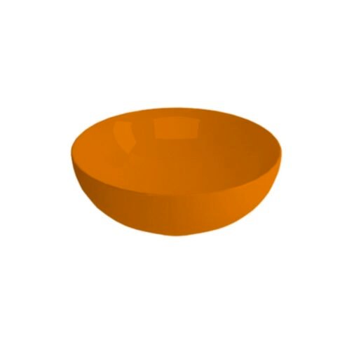 Newarc Newart 48 cm Parlak Turuncu Oval Çanak Lavabo