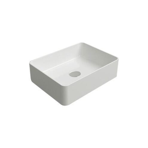 Newarc Silver 50 cm Beyaz Slim Lavabo