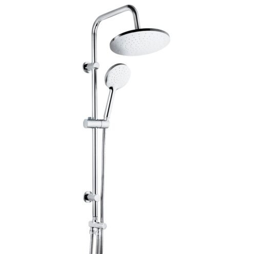 Tema Rain Plus Nero 1F Krom Duş Kolonu