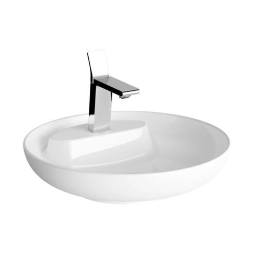VitrA Memoria 50 cm Beyaz Yuvarlak Çanak Lavabo