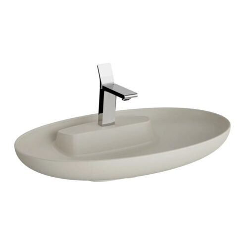 VitrA Memoria 75 cm Bej Oval Çanak Lavabo