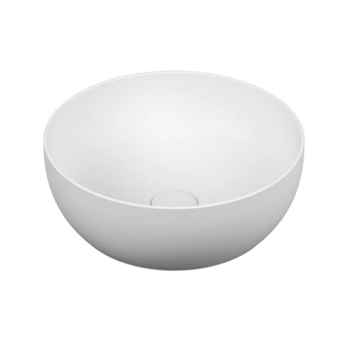 VitrA Outline 40 cm Mat Beyaz Yuvarlak Lavabo