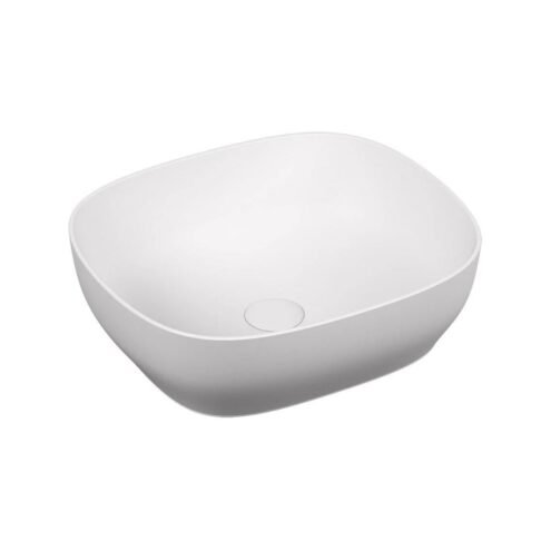 VitrA Outline 48 cm Mat Beyaz Kare Lavabo