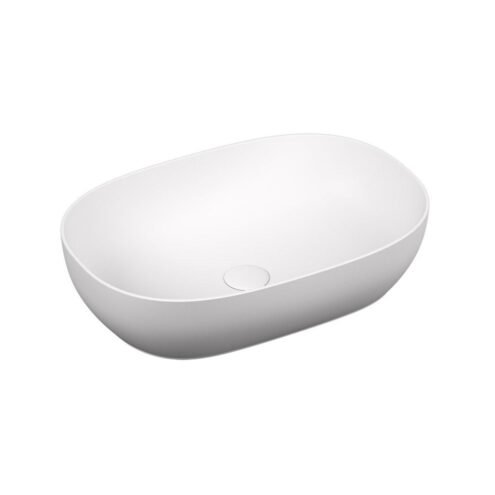 VitrA Outline 59 cm Mat Beyaz Oval Lavabo