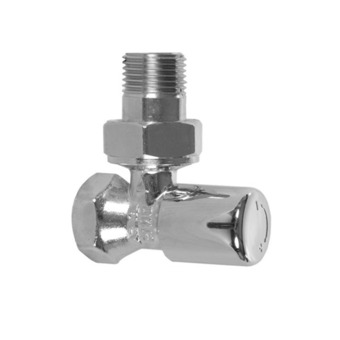 Eca G 1/2 Krom Volanlı Köşe Radyatör Valfi