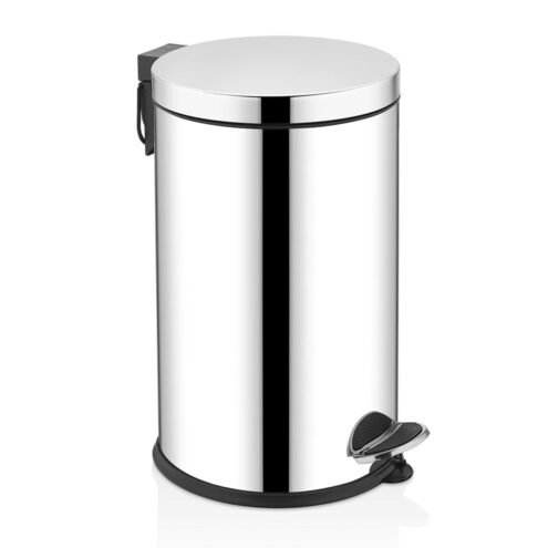 Rulopak Pedallı 16 L Paslanmaz Çöp Kovası