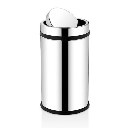 Rulopak Döner Kapak 16 L Paslanmaz Çöp Kovası