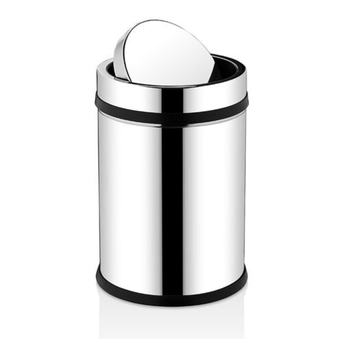 Rulopak Döner Kapak 20 L Paslanmaz Çöp Kovası