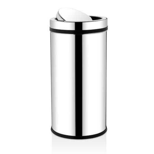 Rulopak Döner Kapak 45 L Paslanmaz Çöp Kovası