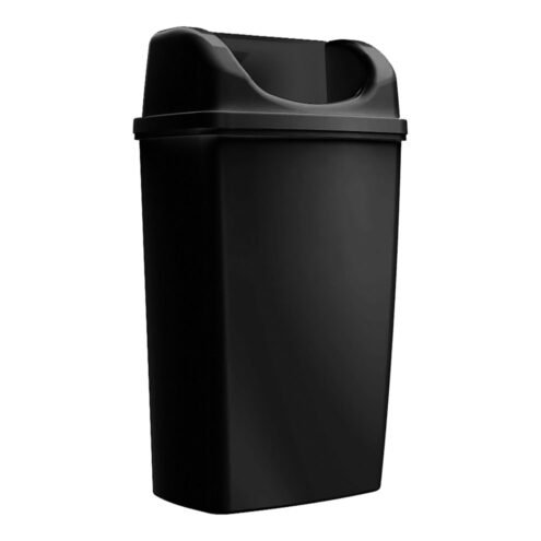 Rulopak Duvara Monte 50 L Siyah Çöp Kovası