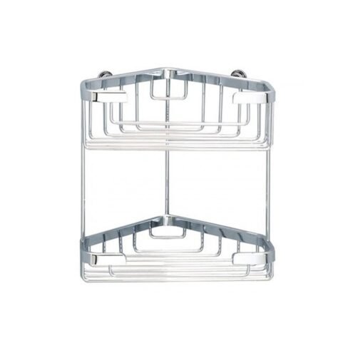 Sonia Tel Köşe İkili 20xh21x16 cm Krom Süngerlik