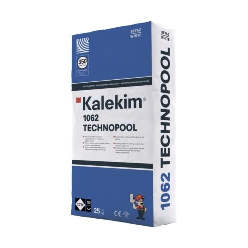 Kalekim 1062 Technopool 25 kg Beyaz Su Yalıtımı Sağlayan Yapıştırma Harcı