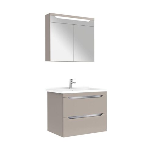 Kale Casilla 65 cm Vizon Dolaplı Ayna Banyo Dolabı
