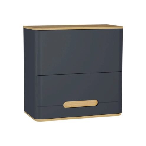 VitrA Sento 70 cm Mat Antrasit Banyo Dolabı Üst Modülü