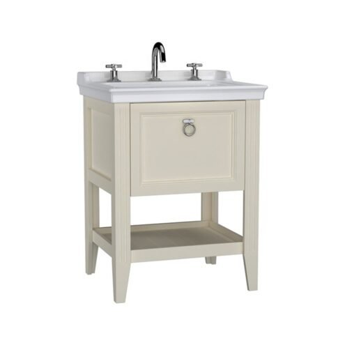 VitrA Valarte 65 cm Mat Fildişi Lavabo Alt Dolabı