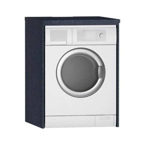 VitrA 70 cm Parlak Antrasit Çamaşır Makinesi Dolabı