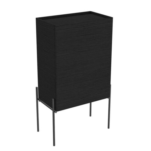 VitrA Equal 45 cm Hareli Siyah Meşe Sağ Orta Ünite