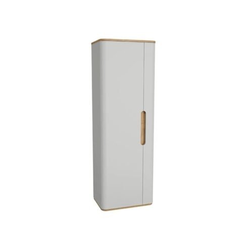 VitrA Sento 55 cm Mat Açık Gri Sol Açılır Temizlik Boy Dolabı