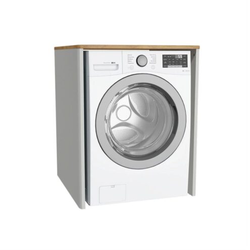 VitrA Sento 70 cm Mat Açık Gri Çamaşır Makinesi Dolabı