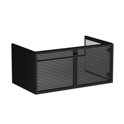 VitrA Liquid 100 cm Metal Kapaklı Asma Lavabo Alt Dolabı