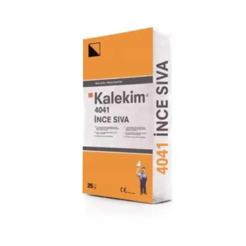Kalekim 4041 25 kg Gri İnce Sıva
