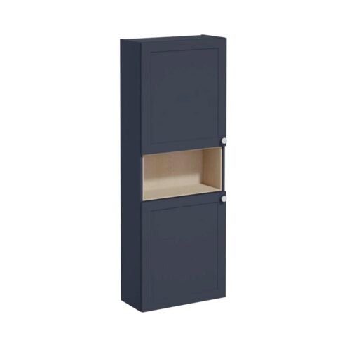 VitrA Root Classic 55 Dar Kısa Mat Lacivert Boy Dolabı