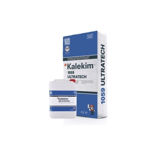 Kalekim 1059 Ultratech 25 kg + 7 5 lt Gri Çift Bileşenli Yapıştırma Harcı