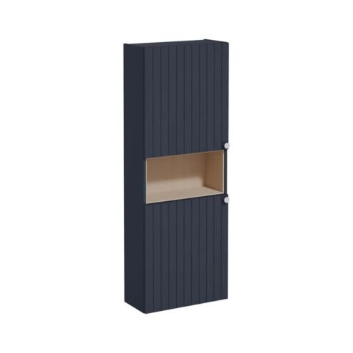 Vitra Root Groove 55 Dar Kısa Mat Lacivert Boy Dolabı