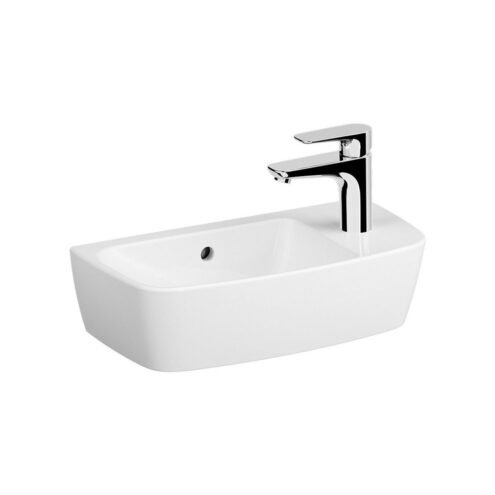 VitrA Shift 50 cm Beyaz Sağ Armatür Delikli Tezgah Üstü Lavabo