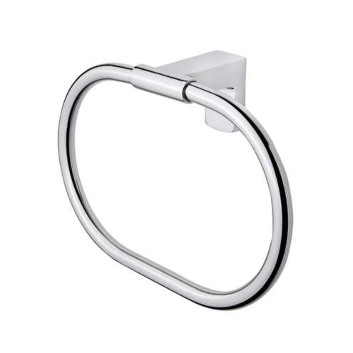 Tema Premium Yuvarlak Krom Havluluk