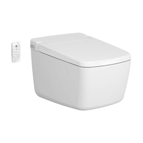 VitrA V-Care 2 Prime Beyaz Akıllı Asma Klozet, Rim-ex, 62 cm Temassız, Clean, Gizli Montaj