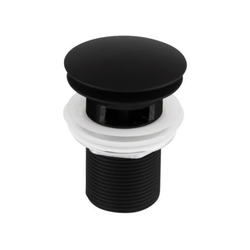 Newarc Taşma Delikli Pop Up Siyah Lavabo Sifonu