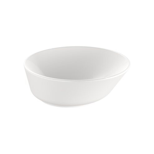 VitrA Geo Beyaz Çanak Lavabo, Yuvarlak, Kompakt, 38x38 cm Armatür Deliksiz, Su Taşma Deliksiz