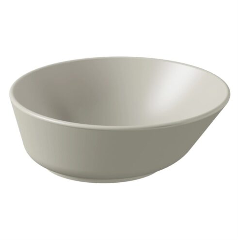 VitrA Geo 38 cm Mat Bej Yuvarlak Çanak Lavabo