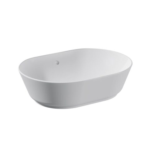 VitrA Geo 55 cm Beyaz Oval Çanak Lavabo
