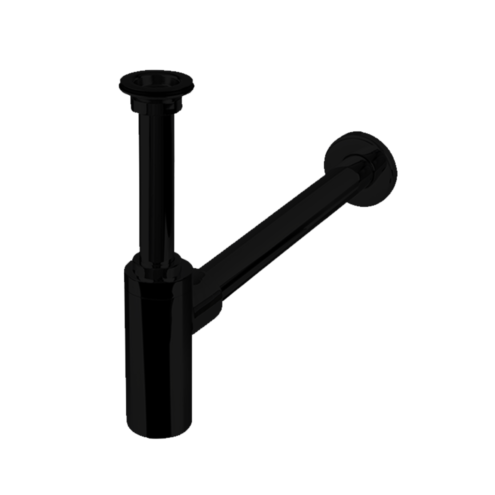 Newarc Newart Siyah Süzgeçli Lavabo Sifonu