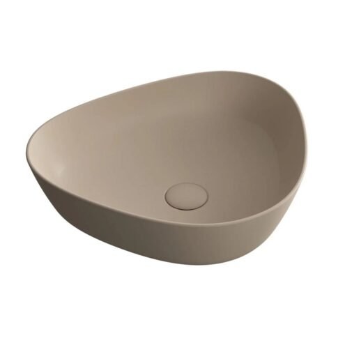 VitrA Plural 47 cm Mat Kil Beji Üçgen Çanak Lavabo