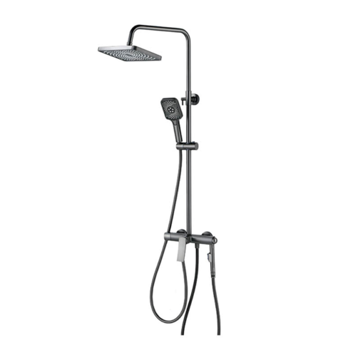 Newarc Trend Metalik Gri Bataryalı Duş Ünitesi